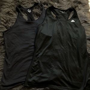 ❗️Sold❗️Nike & Adidas Dri fit Tank Top